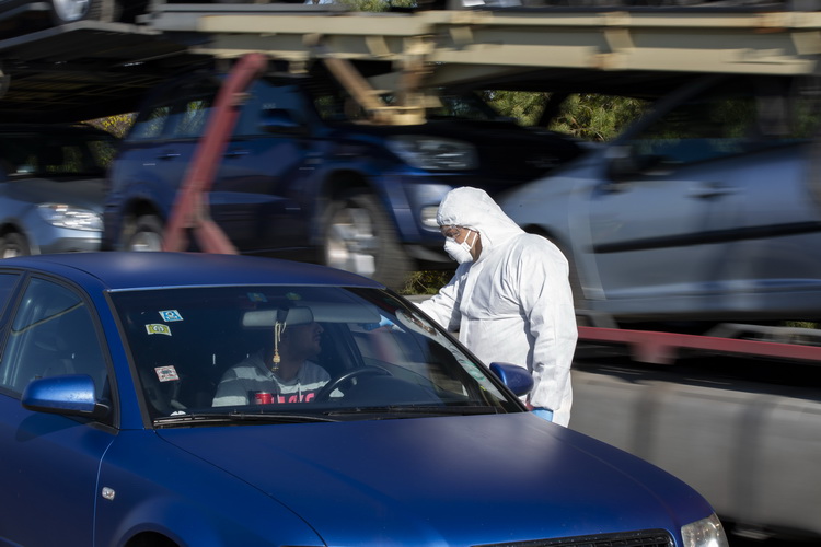 Koronavírus – Határellenőrzés A Magyar Szlovén Határon