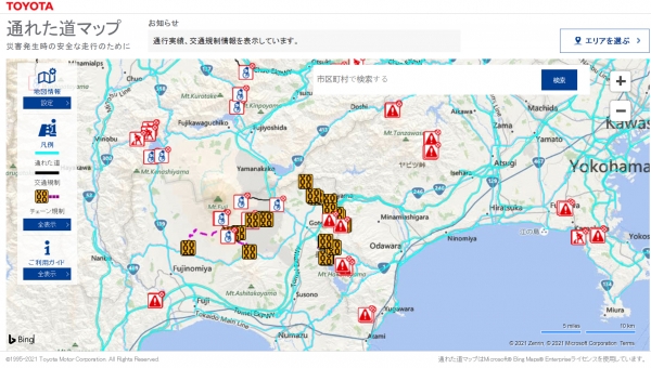 Real Time Traffic Map